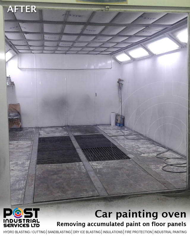Car panting oven-A - POST Industrial Services Ltd